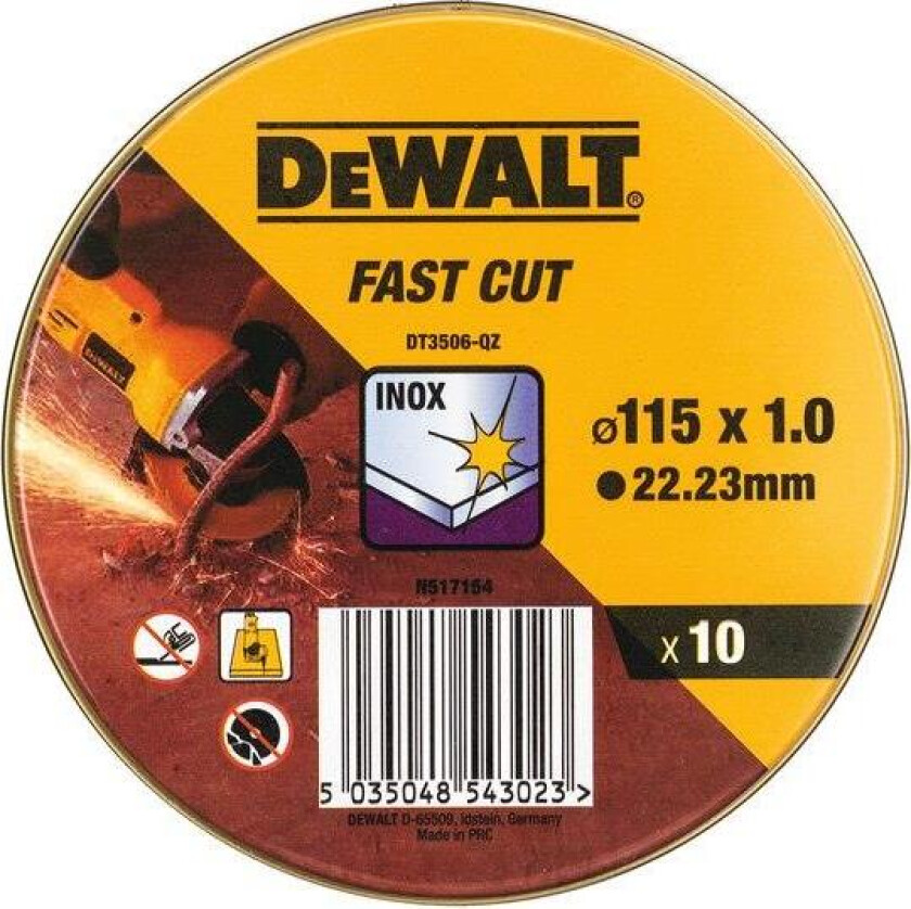 Dewalt DT3506-QZ Kappeskive 115x1 mm