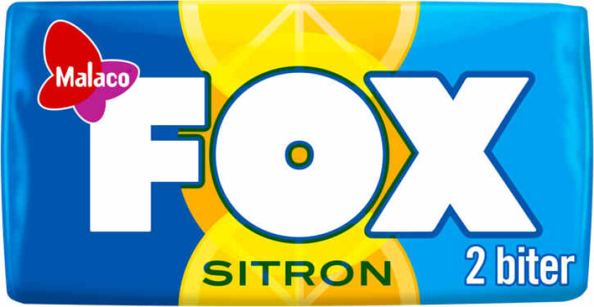 Fox Sitronkaramell 2 biter