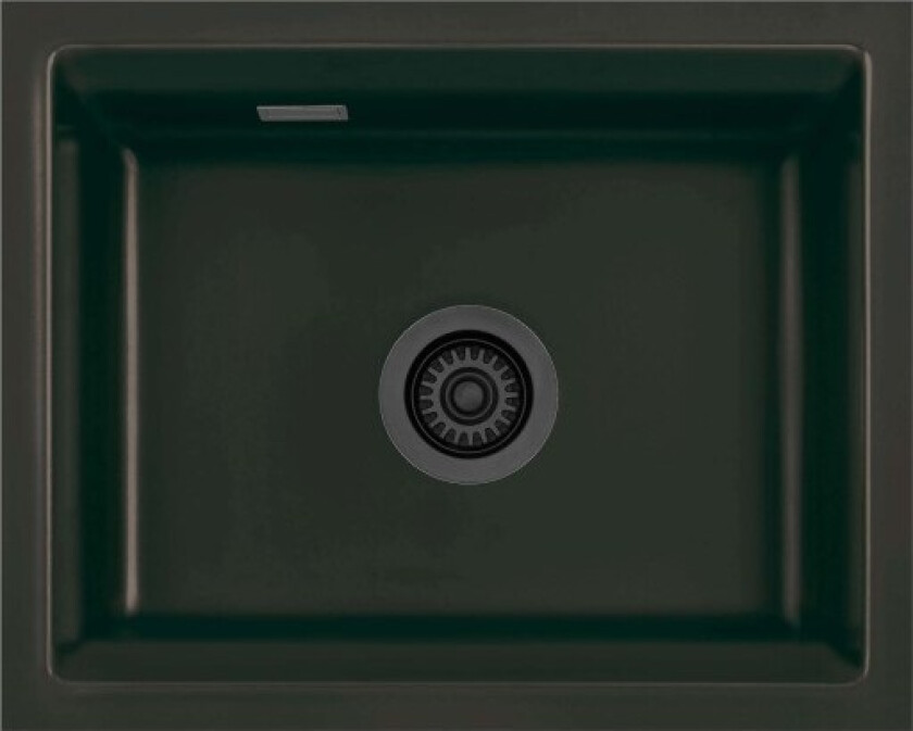 Kara 50U kjøkkenvask, 55,1x44,1 cm, sort