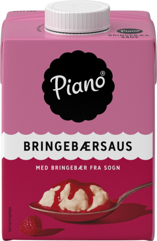 Bringebærsaus 0,5l