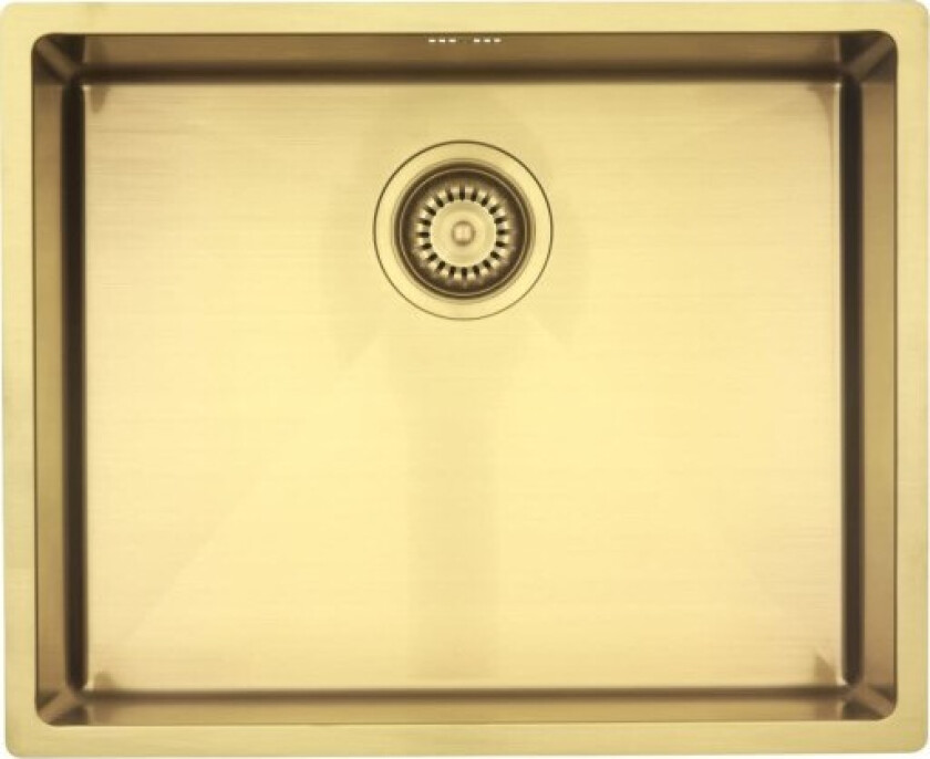 Kubus 500 soft kjøkkenvask, 54x44 cm, gull
