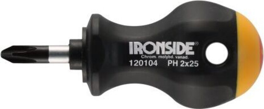 120102 Skrutrekker Phillips, stubby PH1 x 25 mm