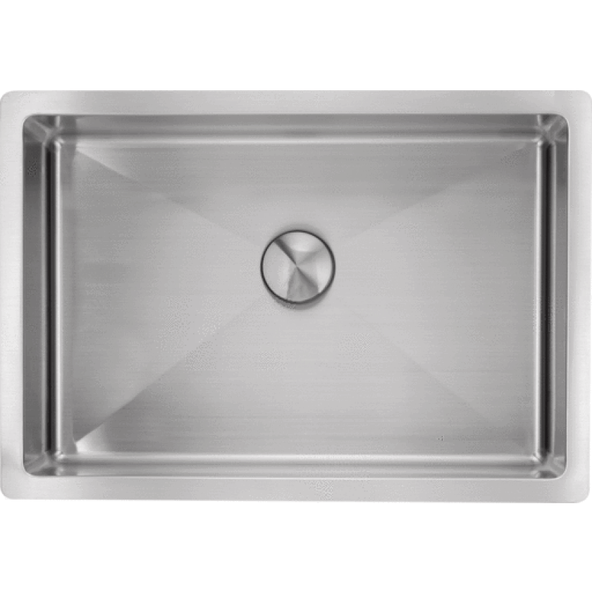 Low servant, 49x34 cm, rustfrit stål