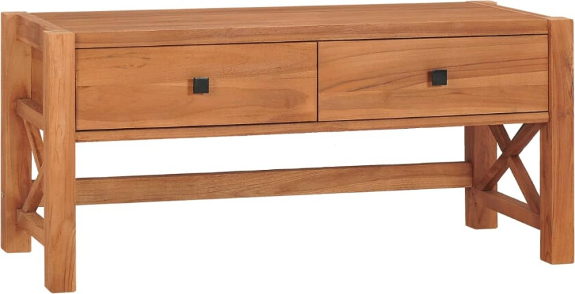 TV-benk 100x40x45 cm teak