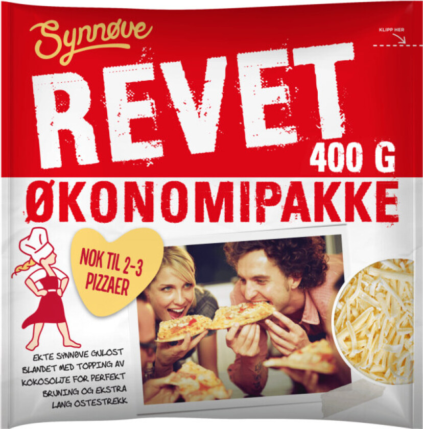 Synnøve Revet 400g