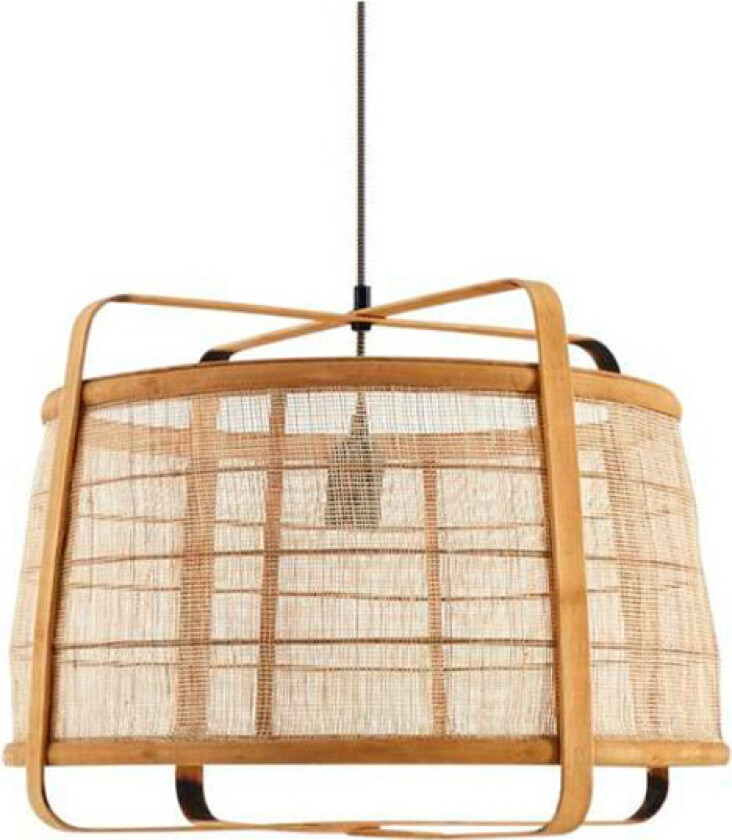 Liriana pendellampe laget av bambus