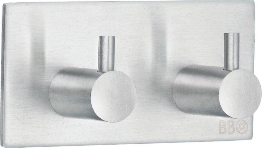 håndkleknagg, børstet rustfritt stål