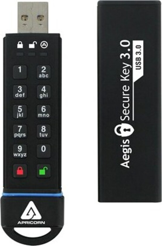 Bilde av Aegis Secure Key 3.0 - 240GB - Minnepenn