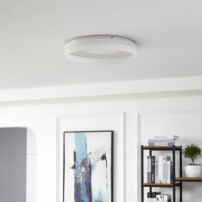 Smart LED-taklampe Squillo hvit Tuya RGBW CCT