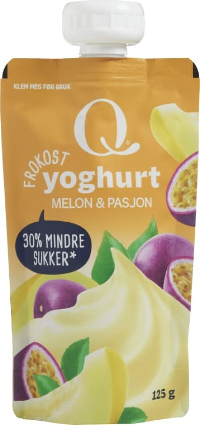Frokostyoghurt Melon/Pasjon 125g