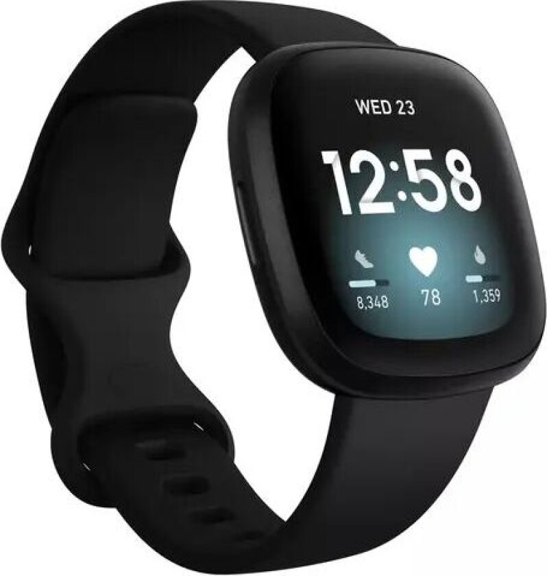 Versa 3 Black/Black Aluminum