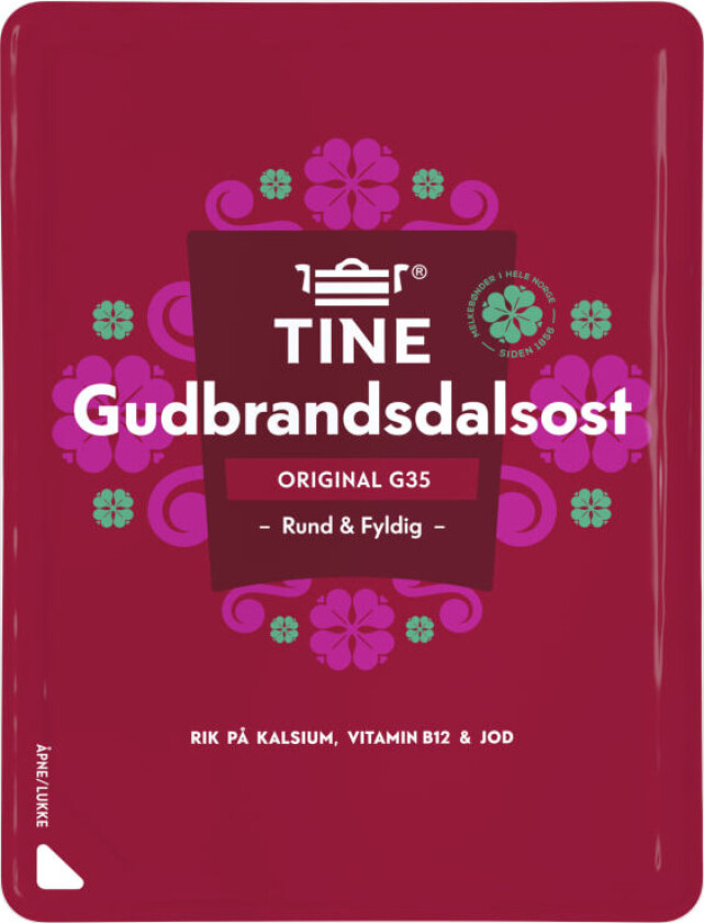 Gudbrandsdalsost G35 skivet 130g
