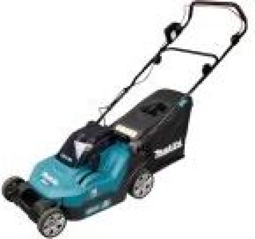 DLM382PM2 - Gressklipper - trådløs - 18 V - 4 Ah - 2 batterier - 3700 rpm - 38 cm - 16.9 kg