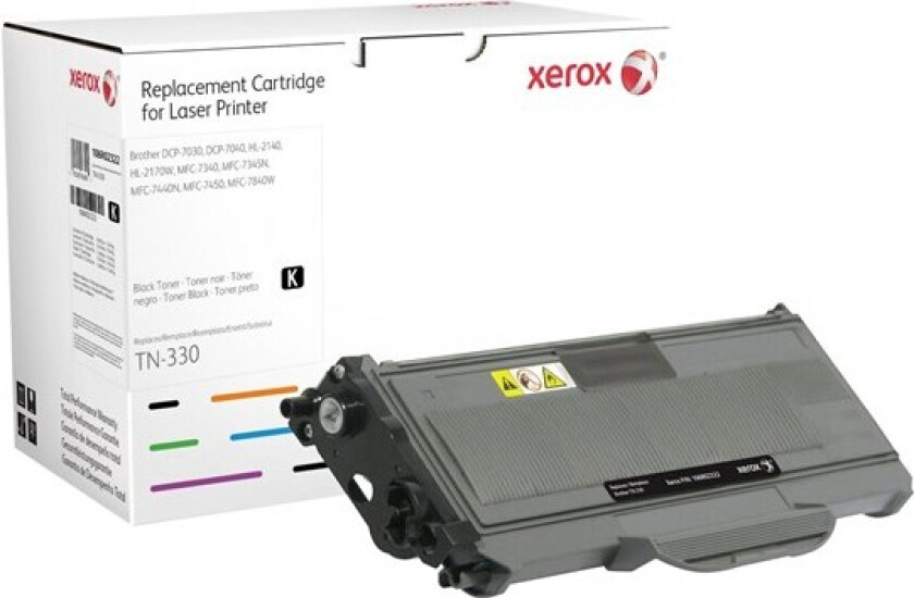 106R02322 / Alternative to Brother TN2110 Black Toner - Laser toner Svart