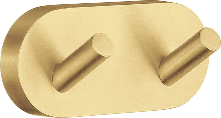 Home håndkleknagg, børstet messing