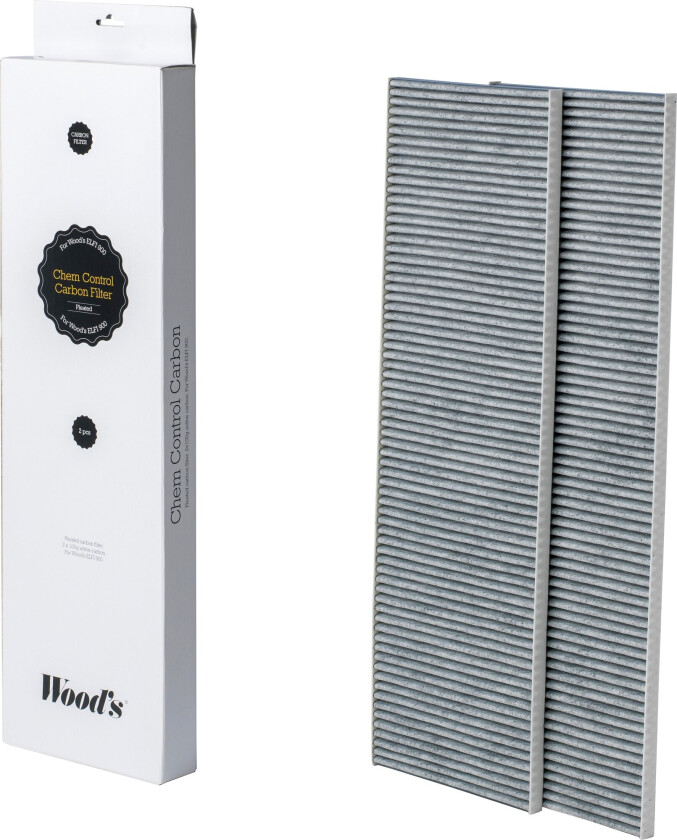 Bilde av Woods kullfilter til GRAN 900, 2 stk.