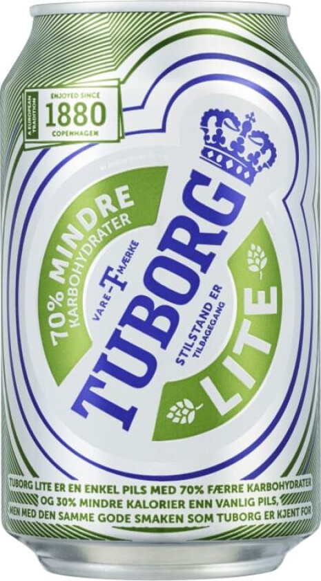 Tuborg Lite 0,33l boks
