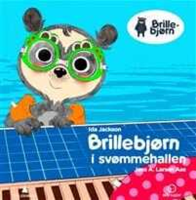 Brillebjørn i svømmehallen av Ida Jackson