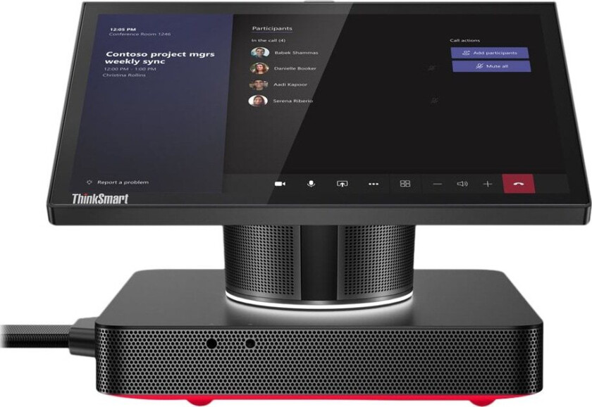 ThinkSmart Hub - all-in-one - Core i5 8365UE 1.6 GHz - vPro - 16 GB - SSD 256 GB - LED 10.1"