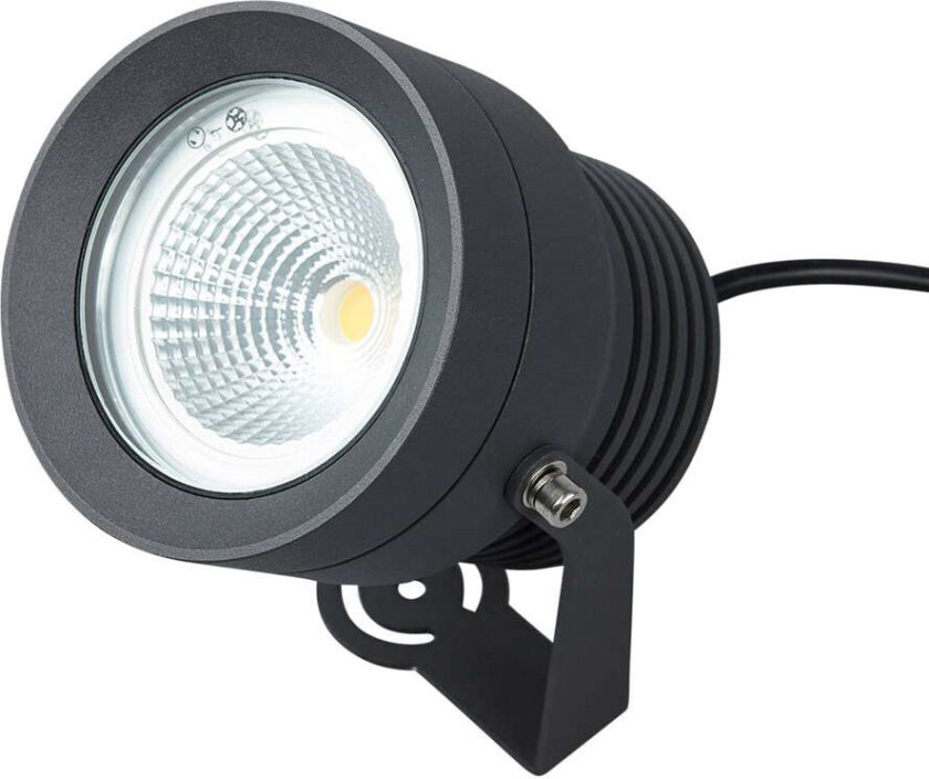 Utendørs LED-spot Irina i mørkegrått