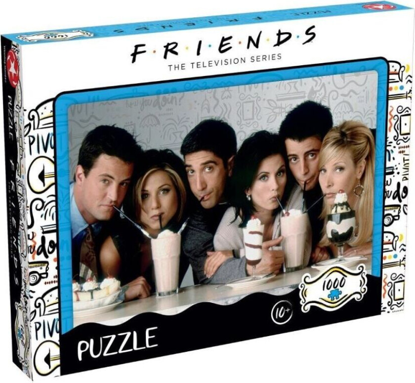 Puzzle - Friends - Milkshake (1000 pieces)