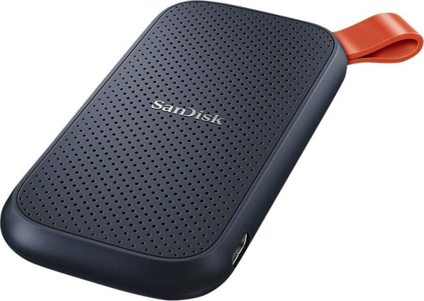 Portable SSD - 480GB - Svart - Ekstern SSD - USB 3.2 Gen 2