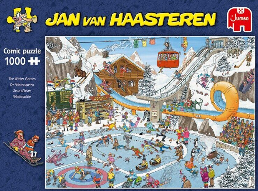 Puzzle Jan van Haasteren - Winter Games (1000 piec