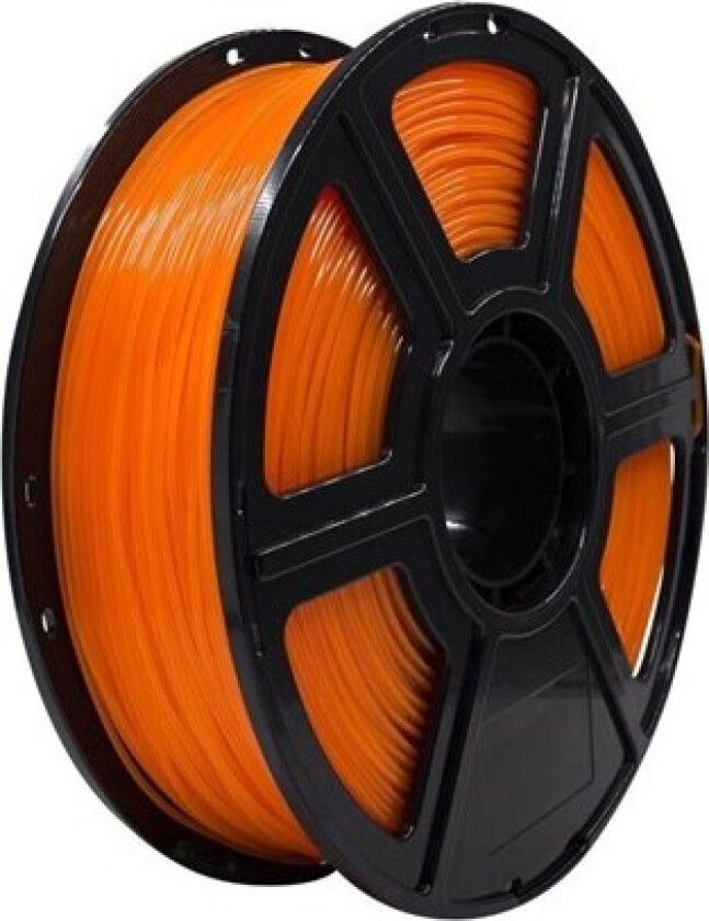 - transparent orange - PLA filament - 3D printer