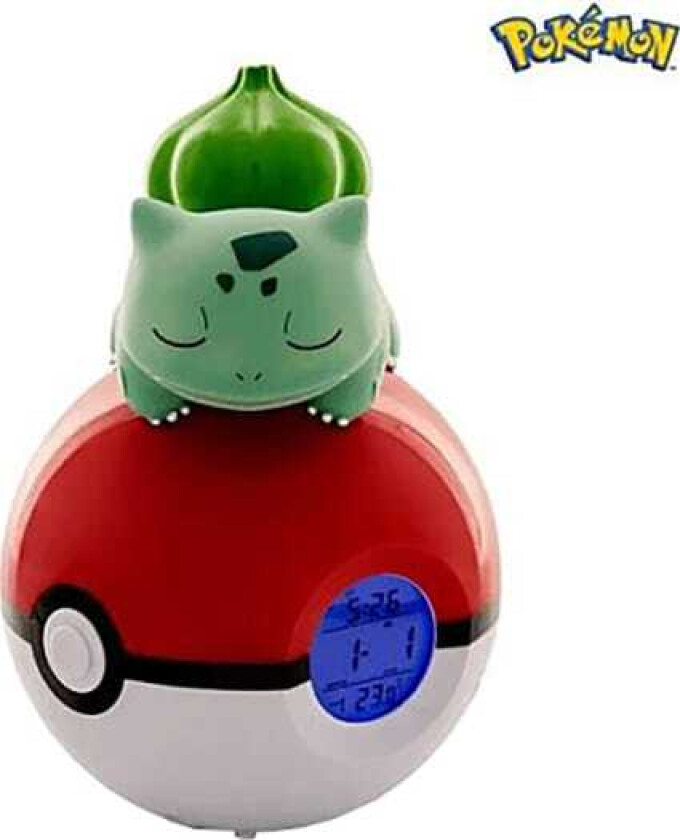 Pokemon Bulbasaur vekkerklokke