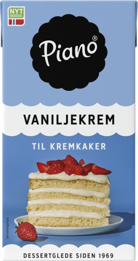 Piano Vaniljekrem 0,5l