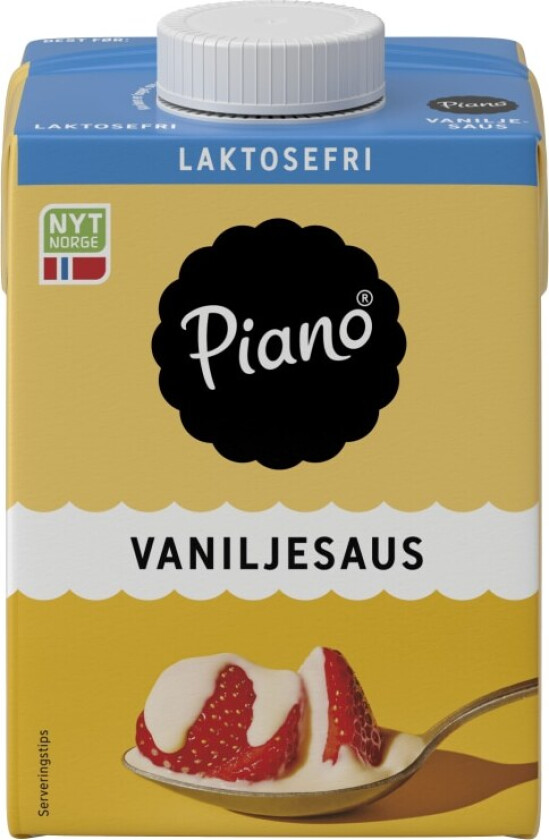 Vaniljesaus Laktosefri 0,5l