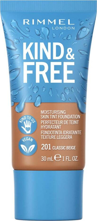 Kind & Free Liquid Foundation Classic Beige 201