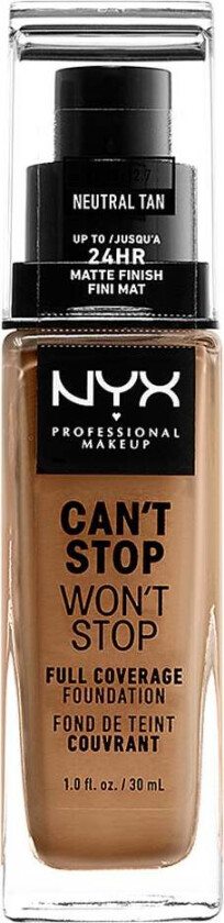 Cant Stop Wont Stop Foundation 12.7 Neutral Tan