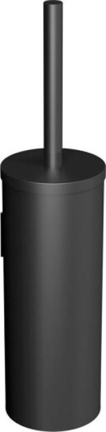 Logic veggmontert toalettbørste matt sort