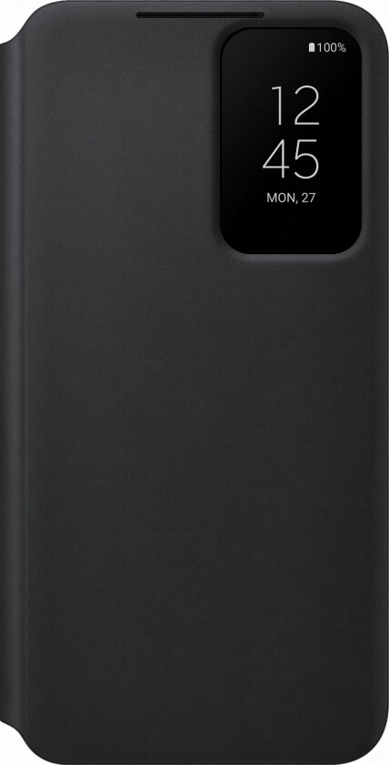 Galaxy S22 5g Clear View Deksel - Svart