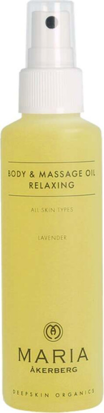 Body & Massage Oil Relaxing, 125 ml  Massasjeolje