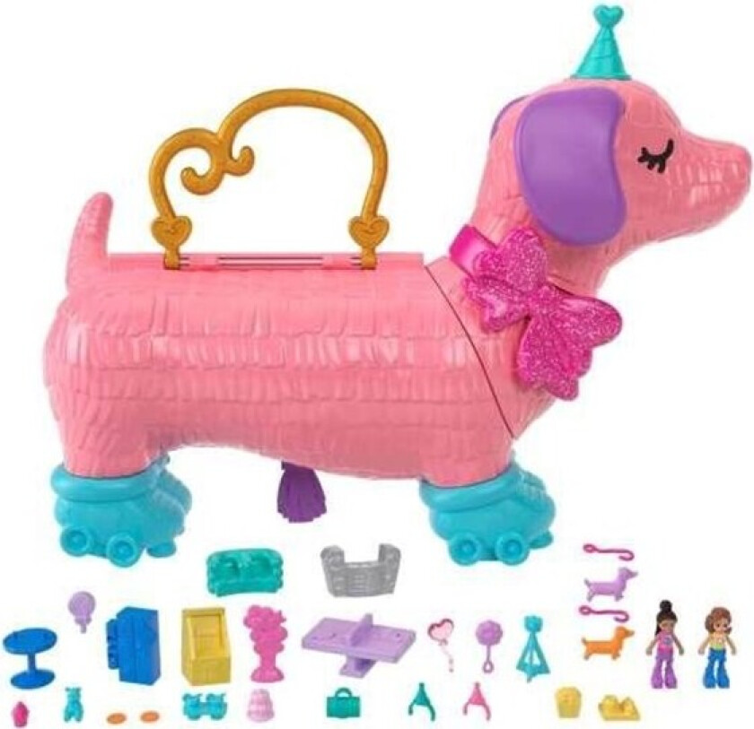 Polly Pocket Puppy Party Lekesett Polly Pocket Figur Lekesett Hkv54