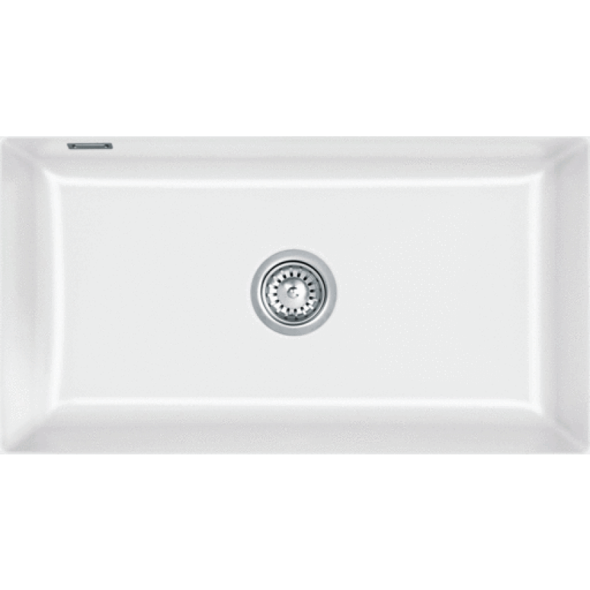Mera 80U kjøkkenvask, 77,6x44,1 cm, hvit