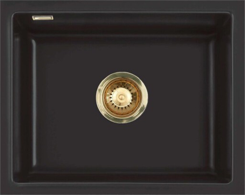 Mera 50U kjøkkenvask, 55,1x44,1 cm, sort