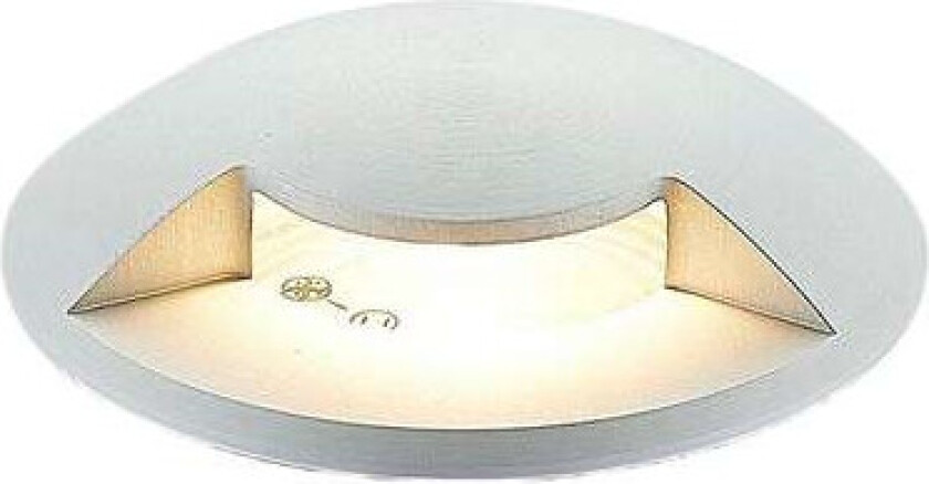 Nedfelt lampe Milara i aluminium