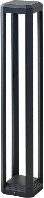 LED-gatelampe Fery i antrasitt, 80 cm