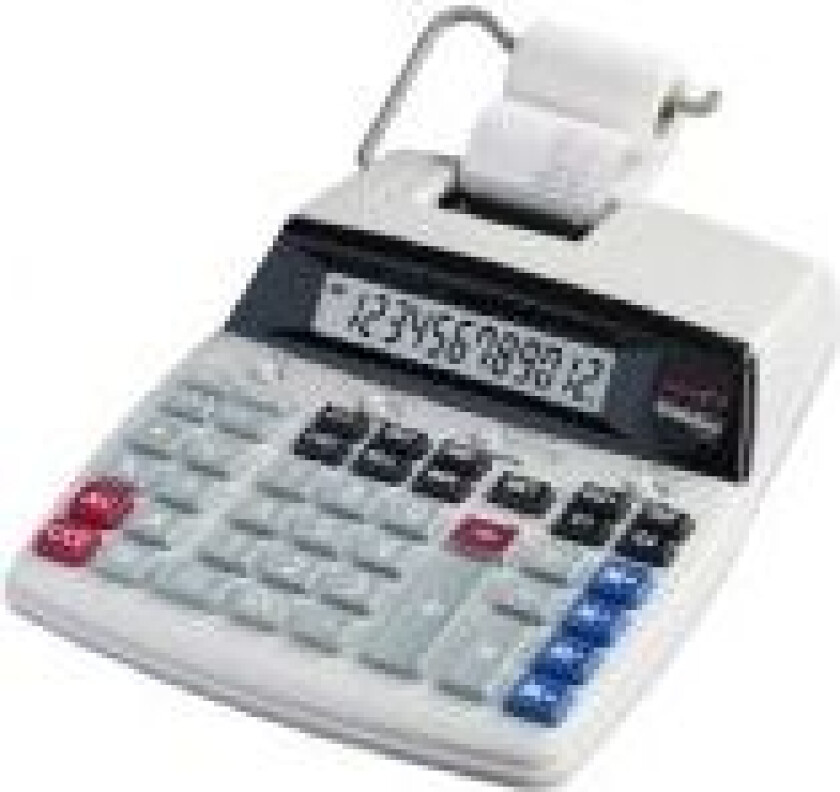 D69 PLUS - Utskriftskalkulator - LCD - solcellepanel