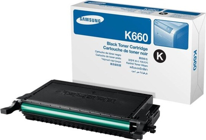 Samsung CLP-K660A - Laser toner Svart