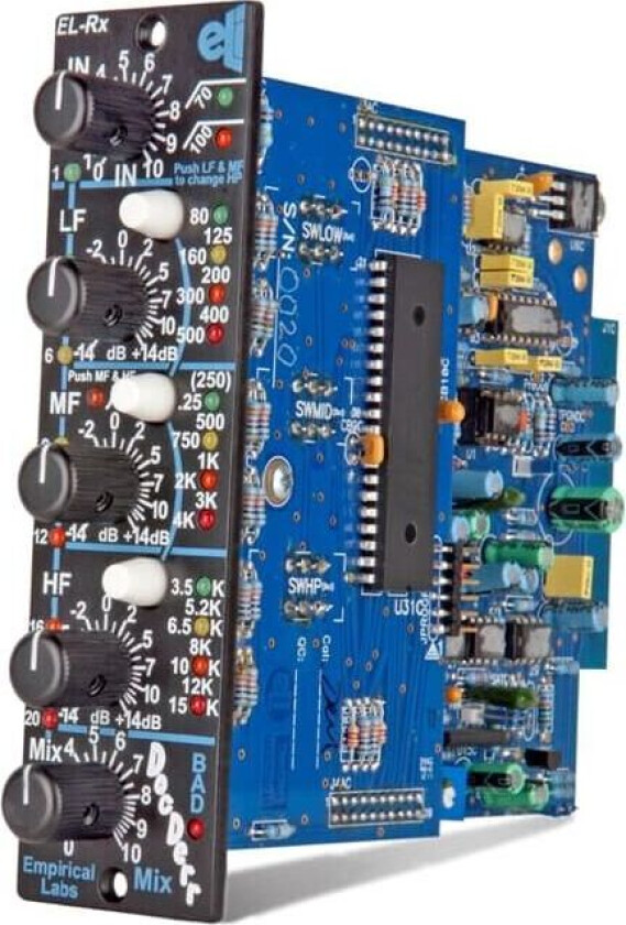 Empirical Docderr Model El-Rx-V, 500s Multi-Purp. Tone Mod., Vert. Faceplate