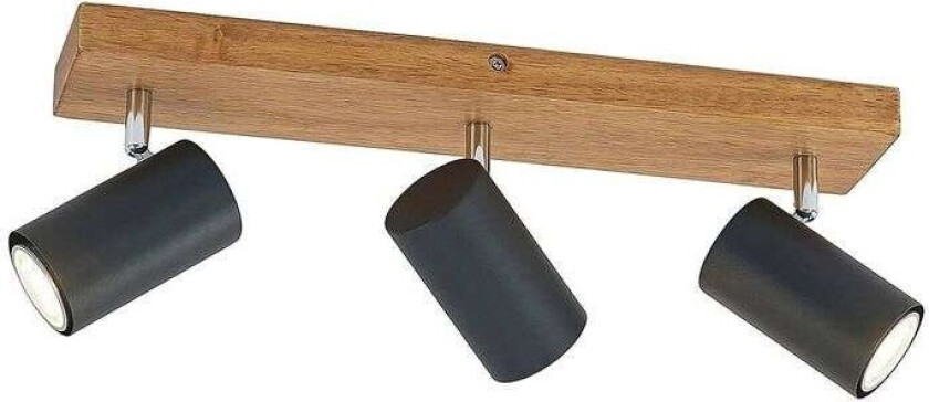 Maniva takspot, 3 lyskilder, svart