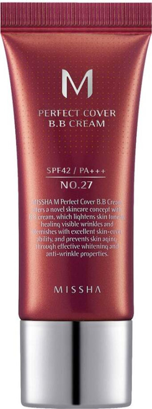 MISSHA M Perfect Cover BB Cream SPF42/PA+++ Mini, 20 ml MISSHA BB Cream