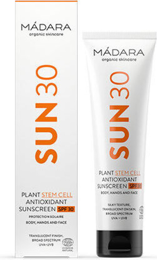 Mádara Plant Stem Cell Antioxidant Sunscreen SPF 30