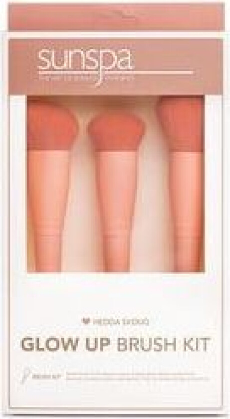 X Hedda Skoug Glow Up - Brush Kit 3 Koster