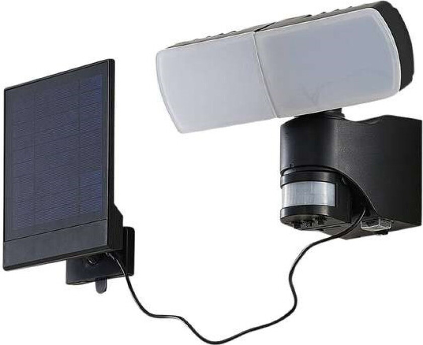 Lissano LED-solcelle-veggspot med sensor