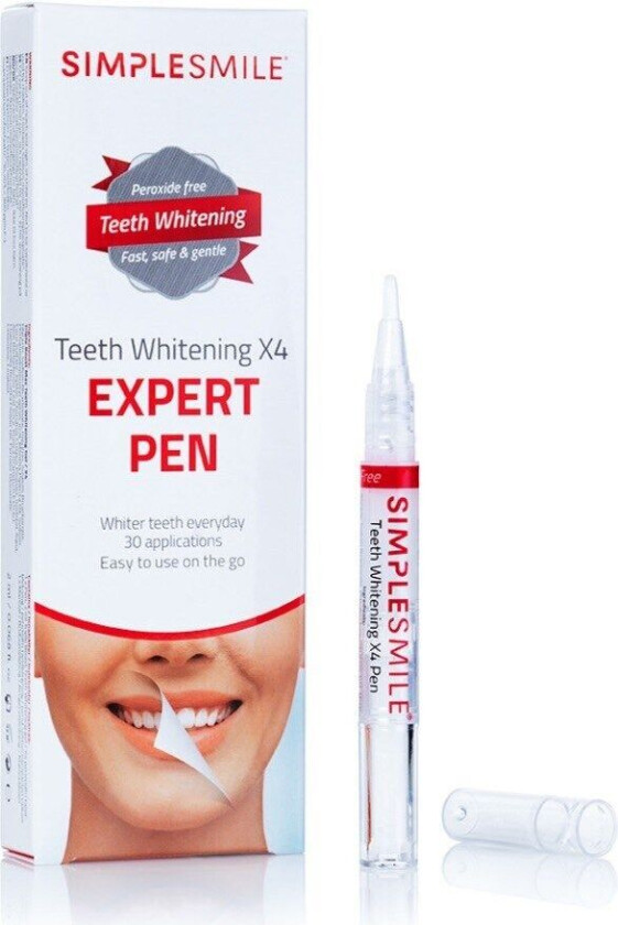 SIMPLESMILE Teeth Whitening X4, 2 ml SimpleSmile Dental Whitening